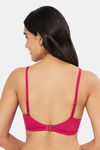 Amante Padded Non Wired Full Coverage T-Shirt Bra - Pursian Red — thumbnail 2
